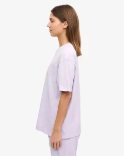 Oversized Organic T-Shirt - Soft Lavender