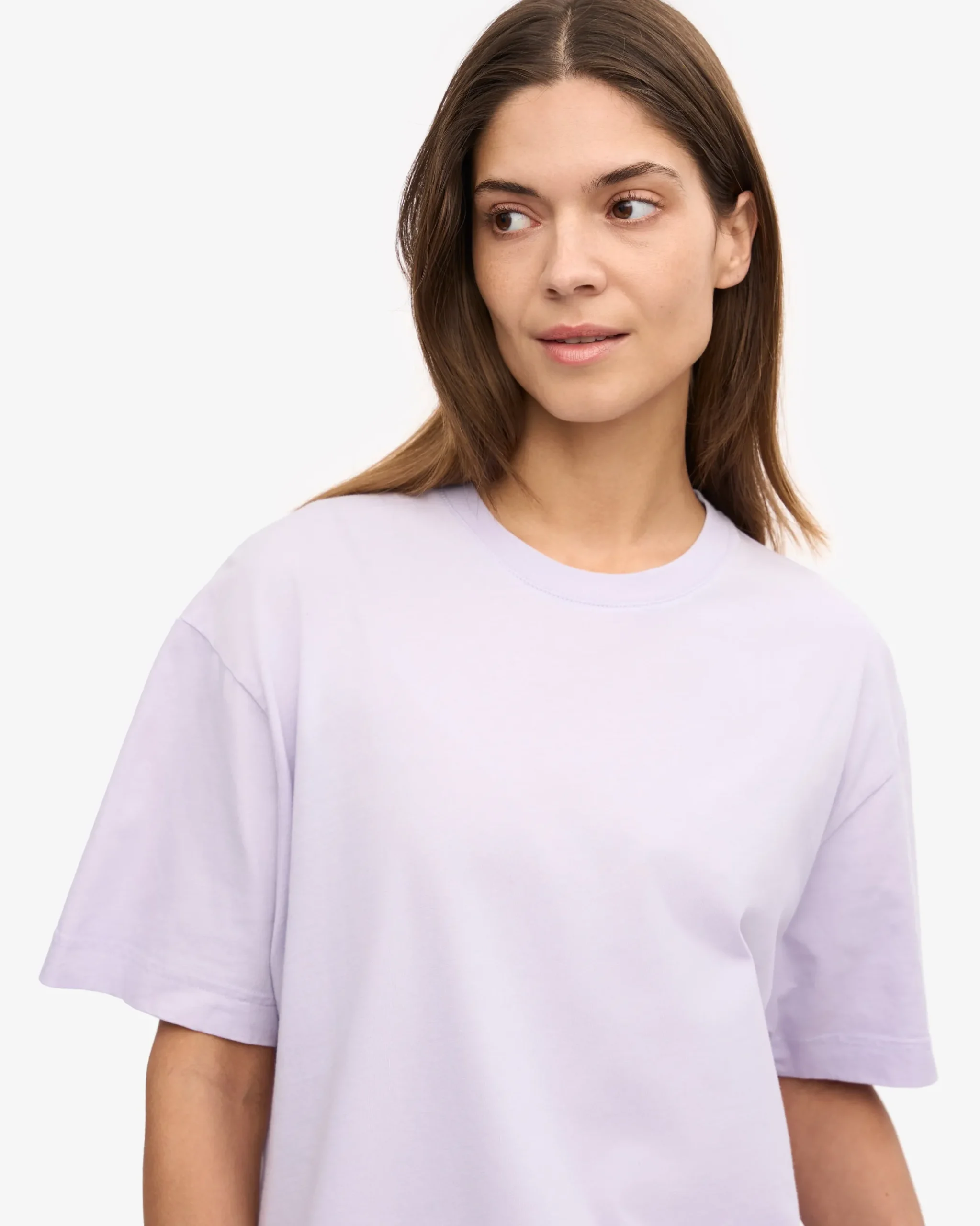 Oversized Organic T-Shirt - Soft Lavender (3-Pack)