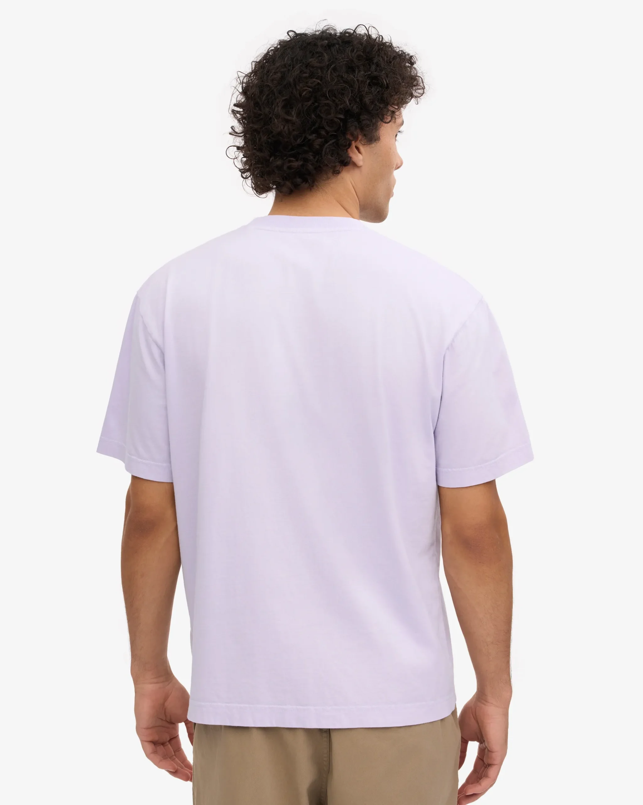 Oversized Organic T-Shirt - Soft Lavender