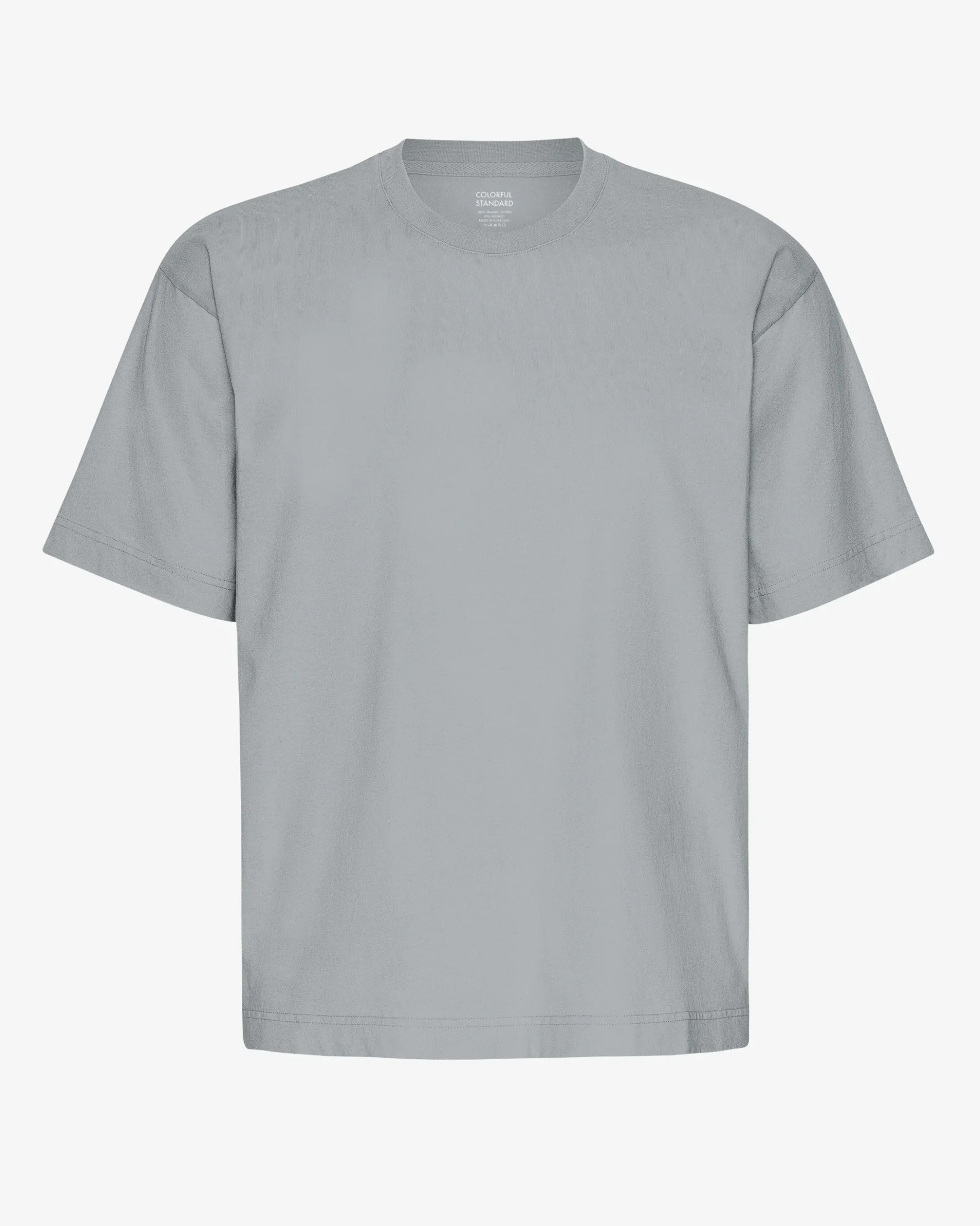 Oversized Organic T-Shirt - Steel Blue