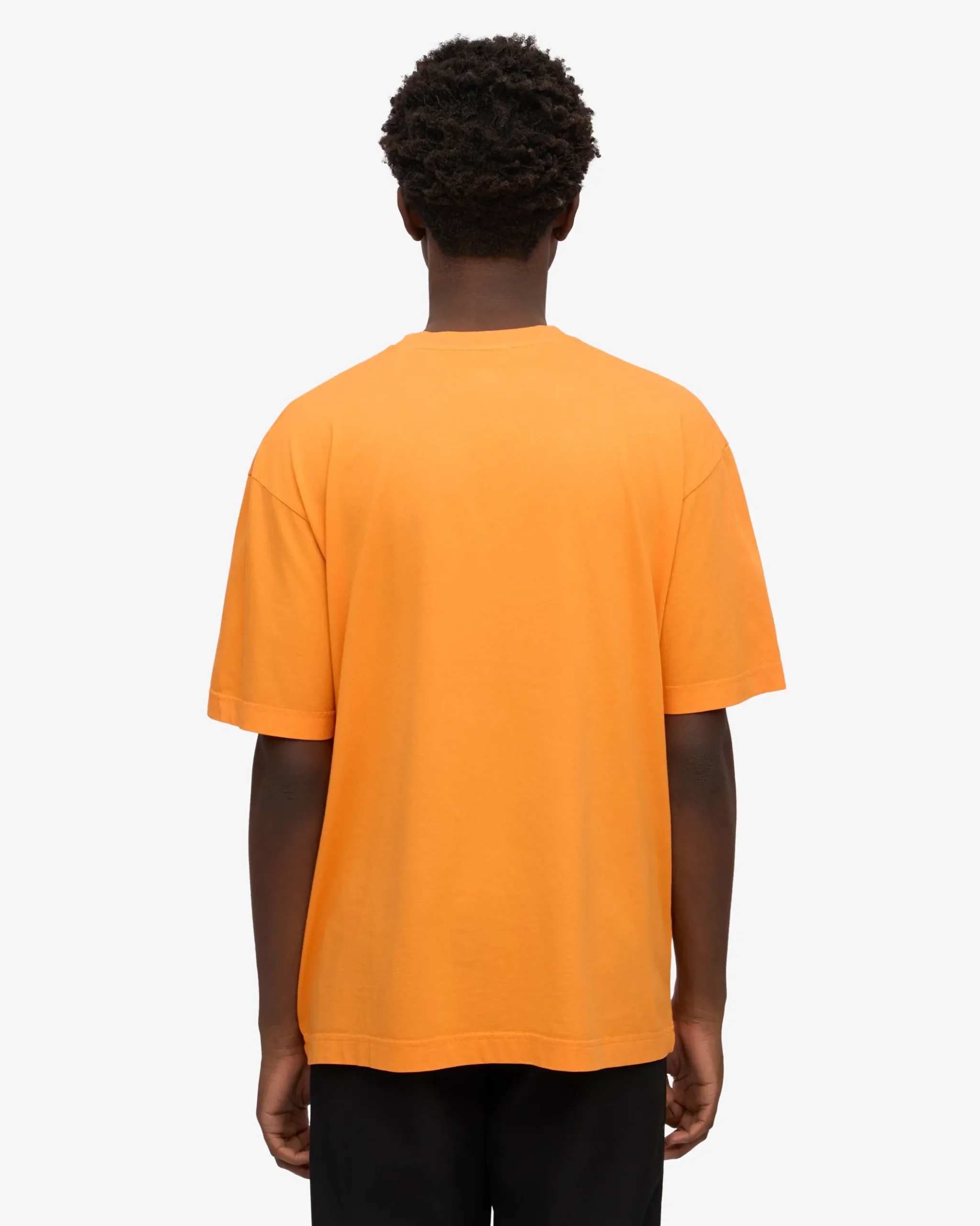 Oversized Organic T-Shirt - Sunny Orange