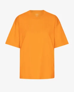 Oversized Organic T-Shirt - Sunny Orange