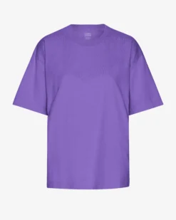 Oversized Organic T-Shirt - Ultra Violet