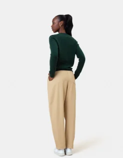 Women Classic Merino Wool Crew - Polar Blue
