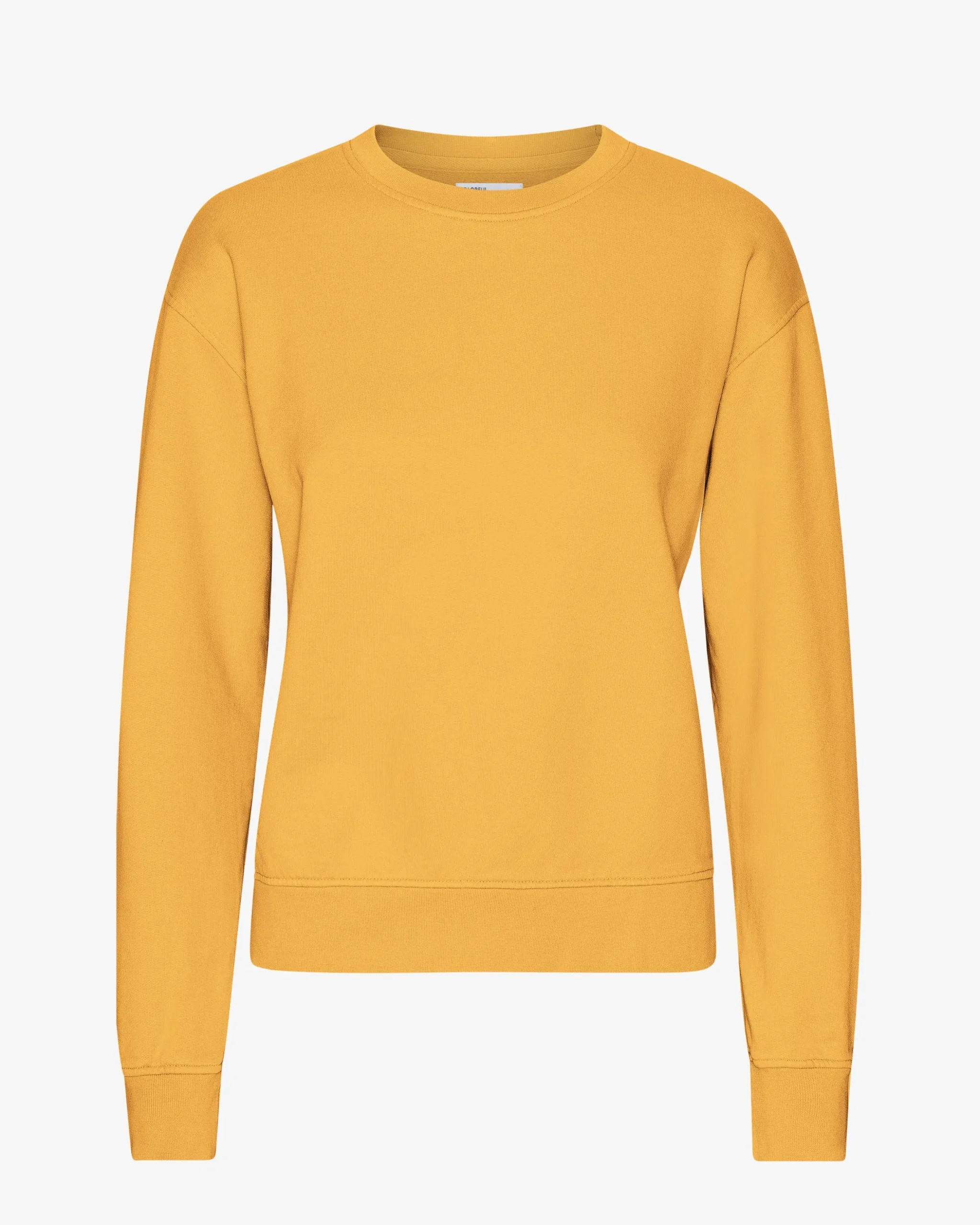 Women Classic Organic Crew - Burned Yellow