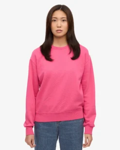Women Classic Organic Crew - Bubblegum Pink