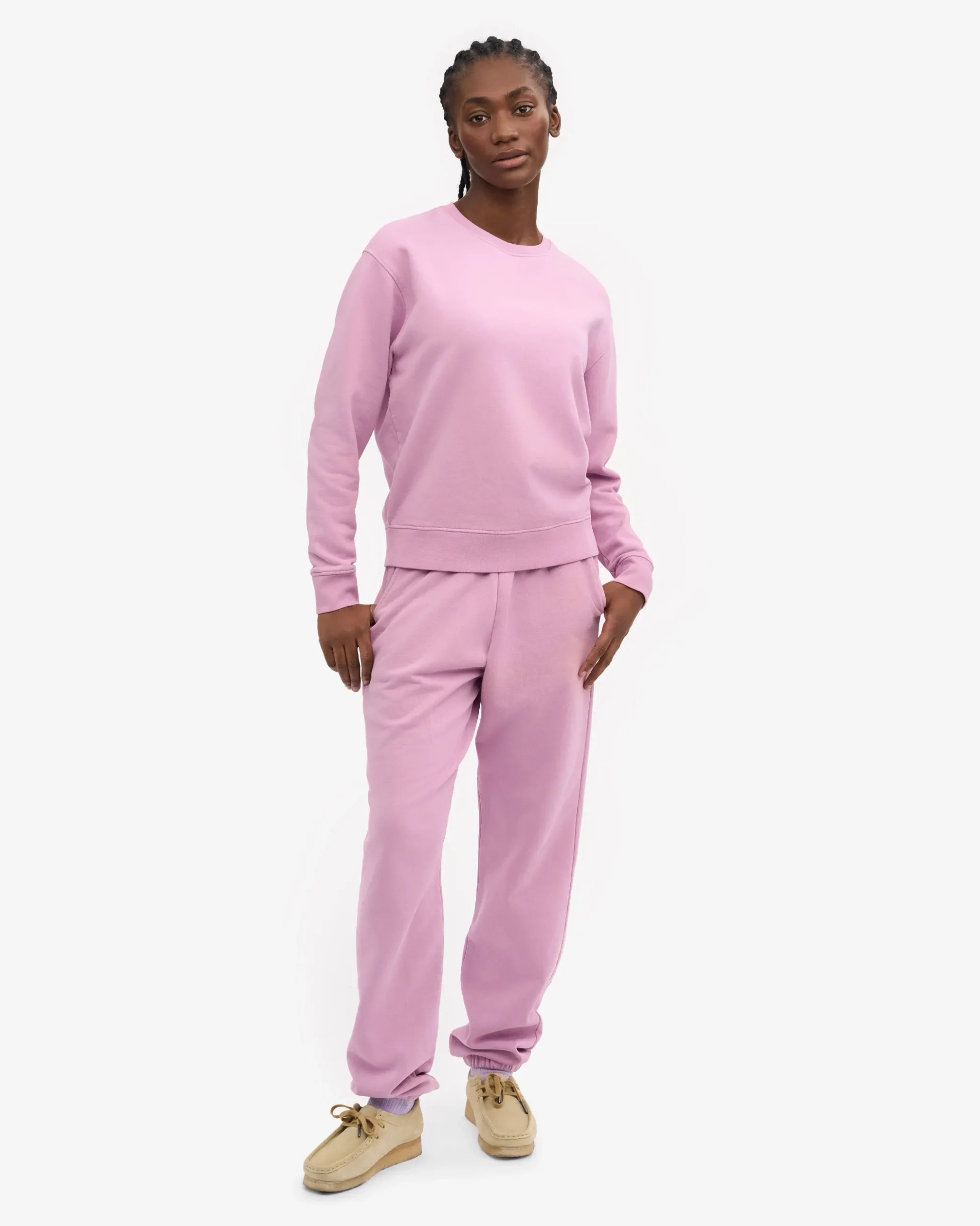 Women Classic Organic Crew - Cherry Blossom