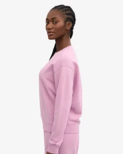 Women Classic Organic Crew - Cherry Blossom