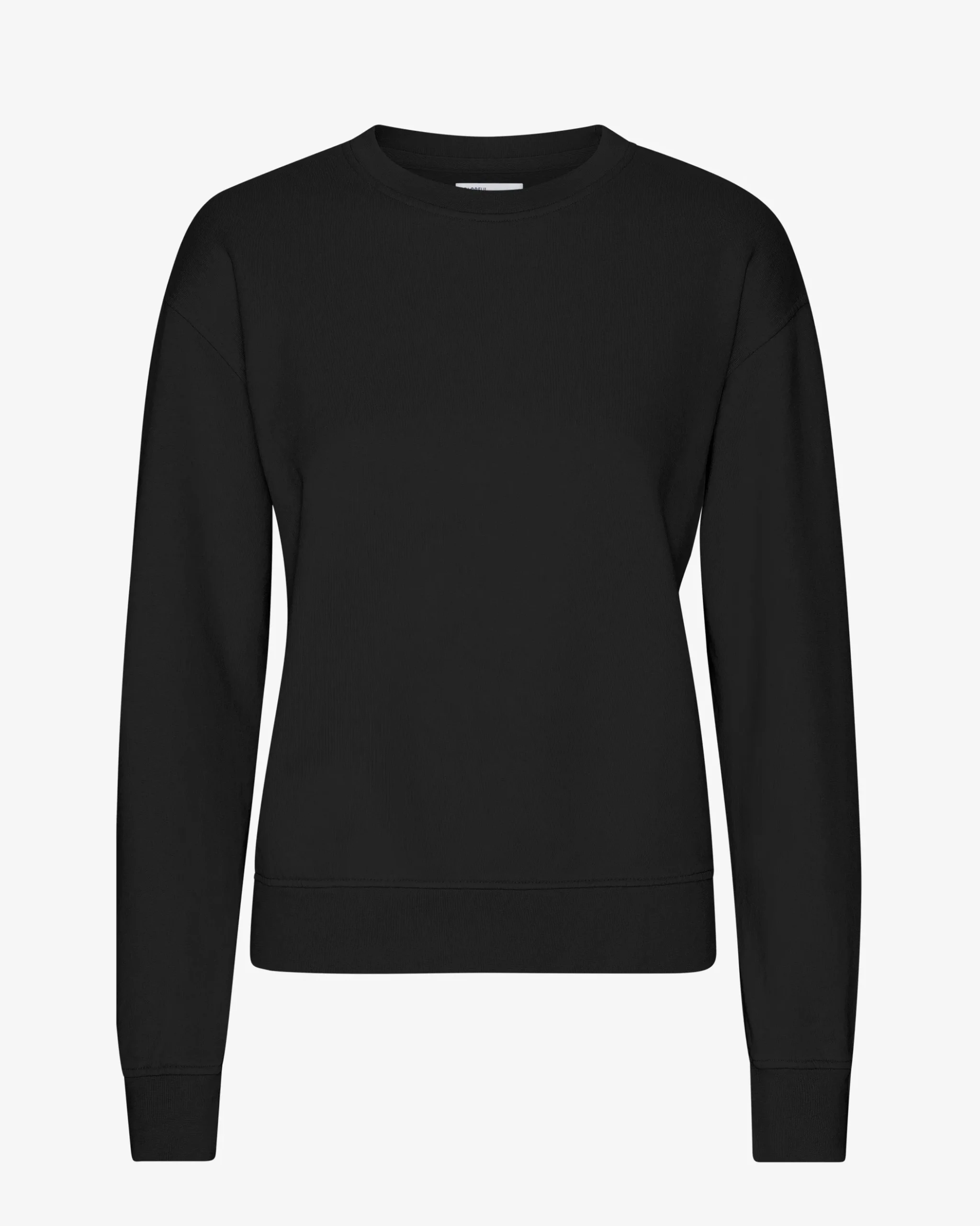 Women Classic Organic Crew - Deep Black