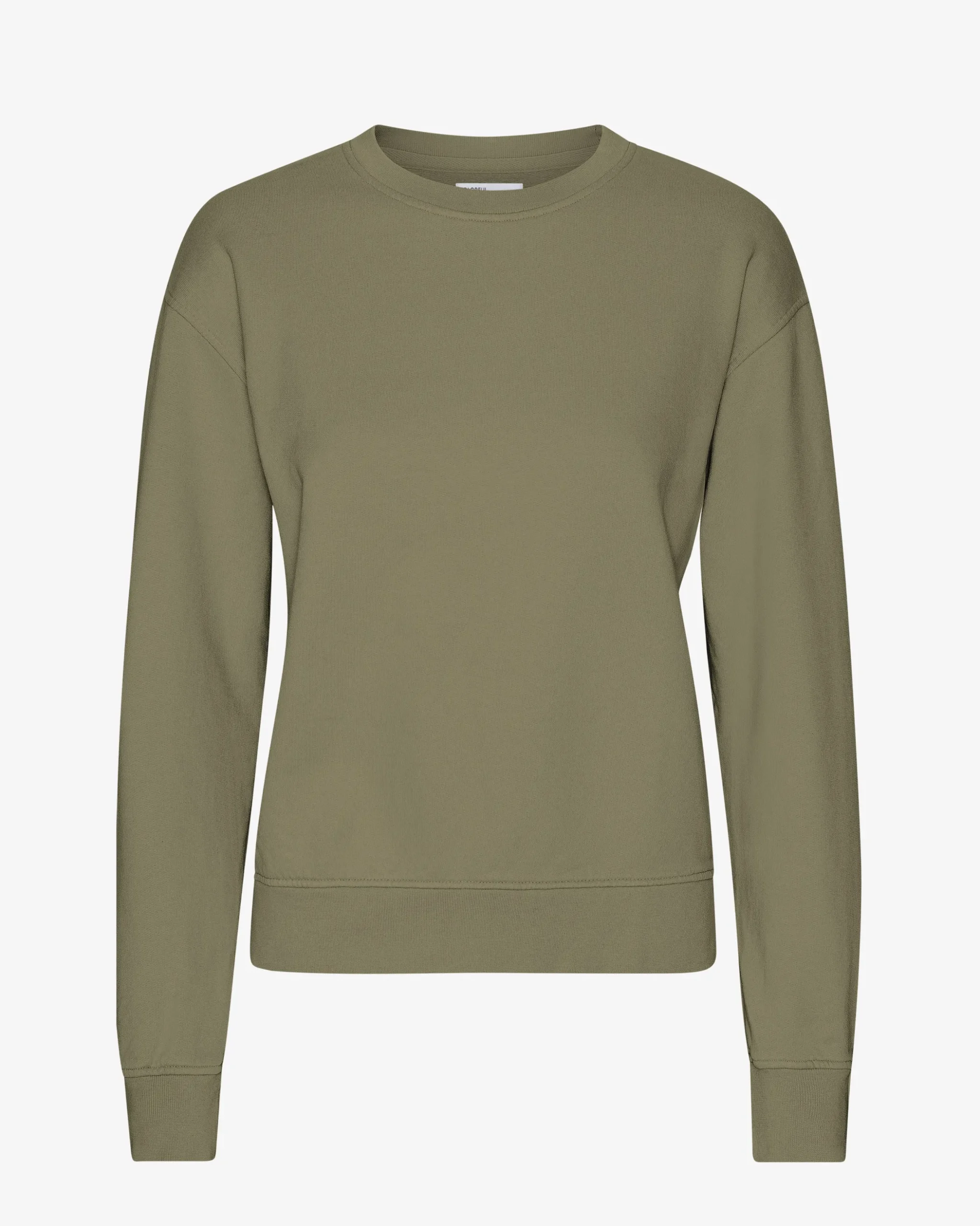 Women Classic Organic Crew - Dusty Olive