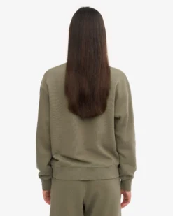 Women Classic Organic Crew - Dusty Olive
