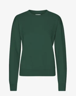 Women Classic Organic Crew - Emerald Green