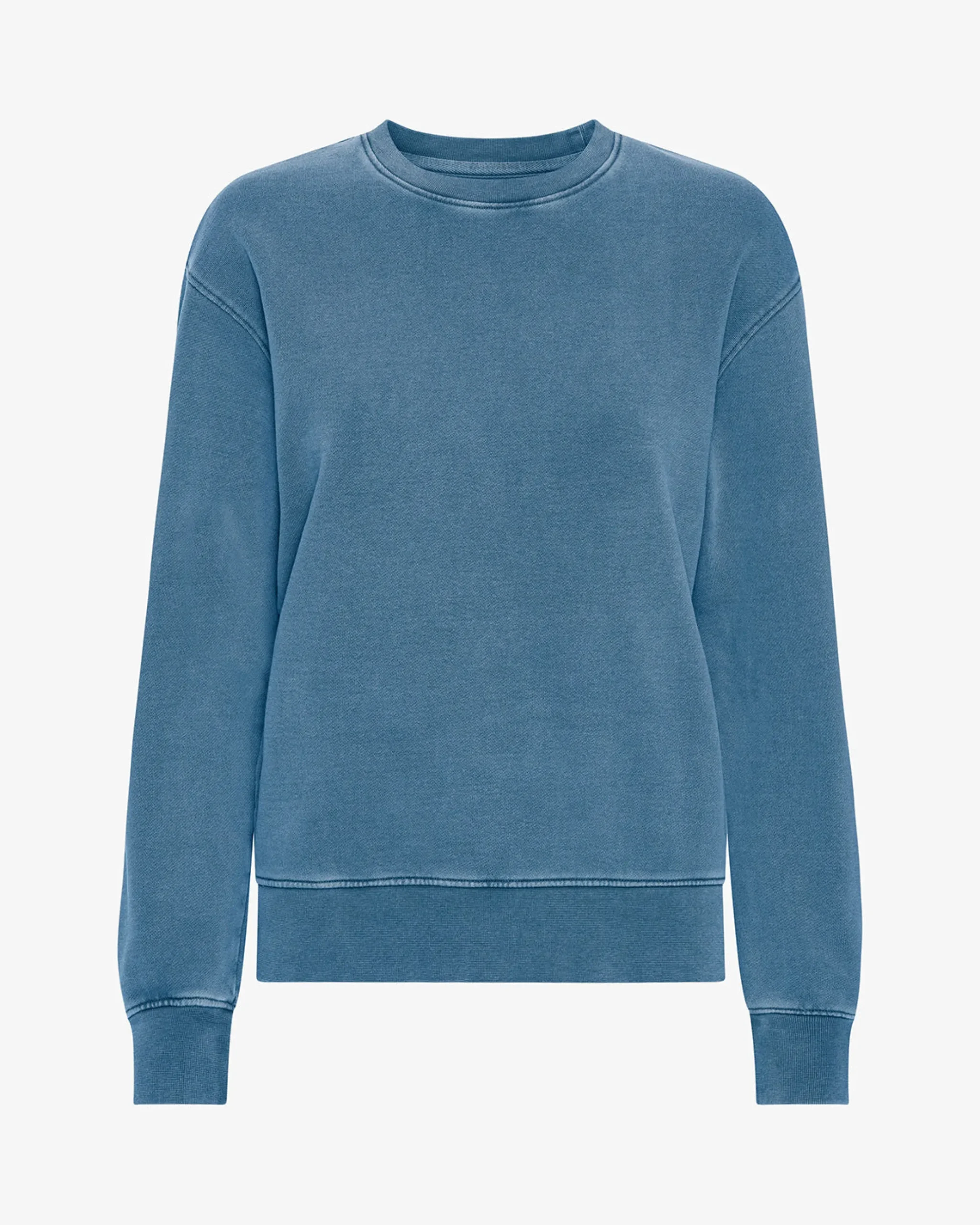 Women Classic Organic Crew - Faded Indigo