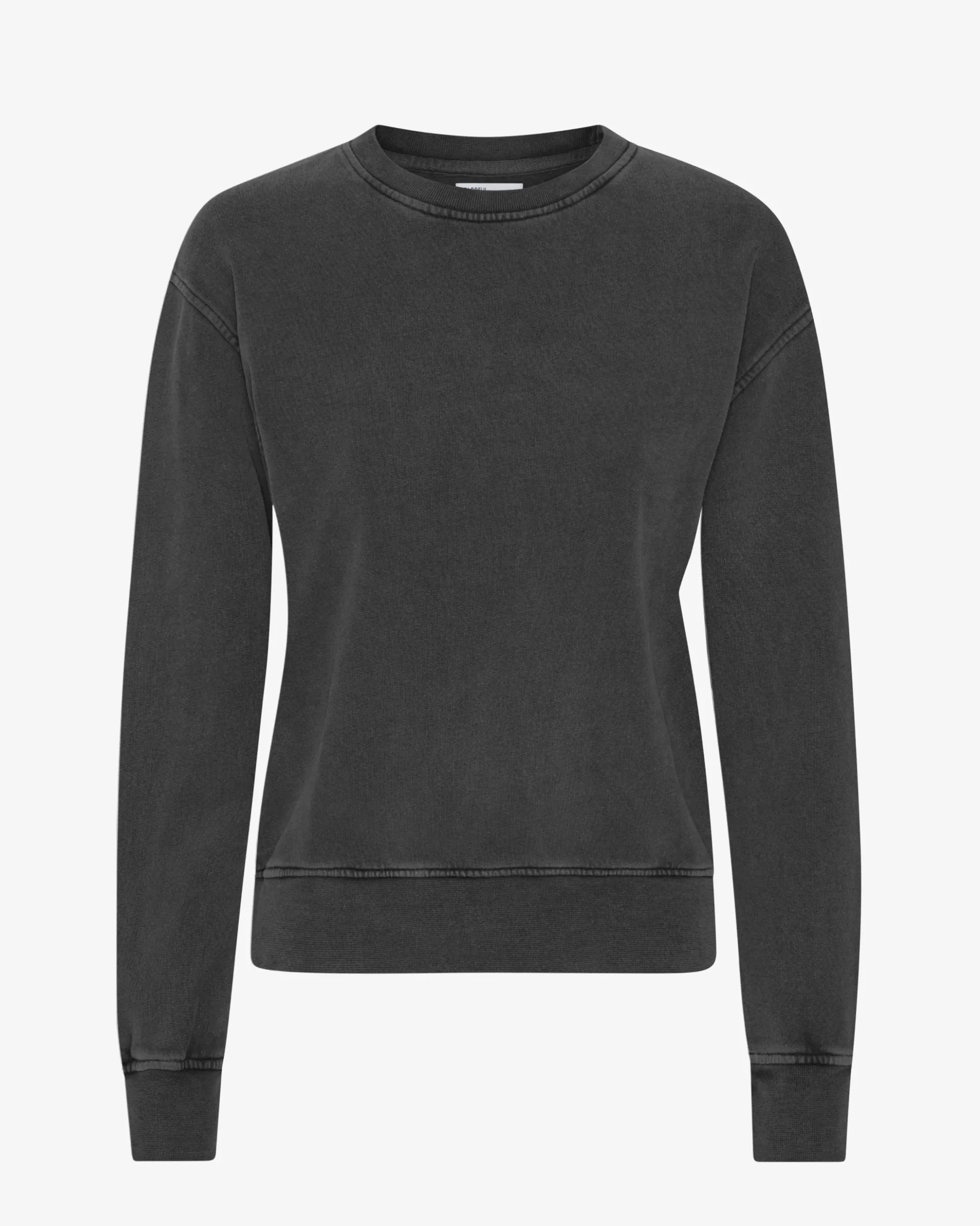 Women Classic Organic Crew - Faded Black