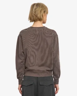 Women Classic Organic Crew - Faded Mud
