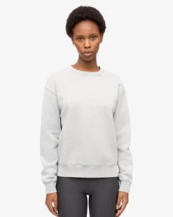 Women Classic Organic Crew - Faded Grey