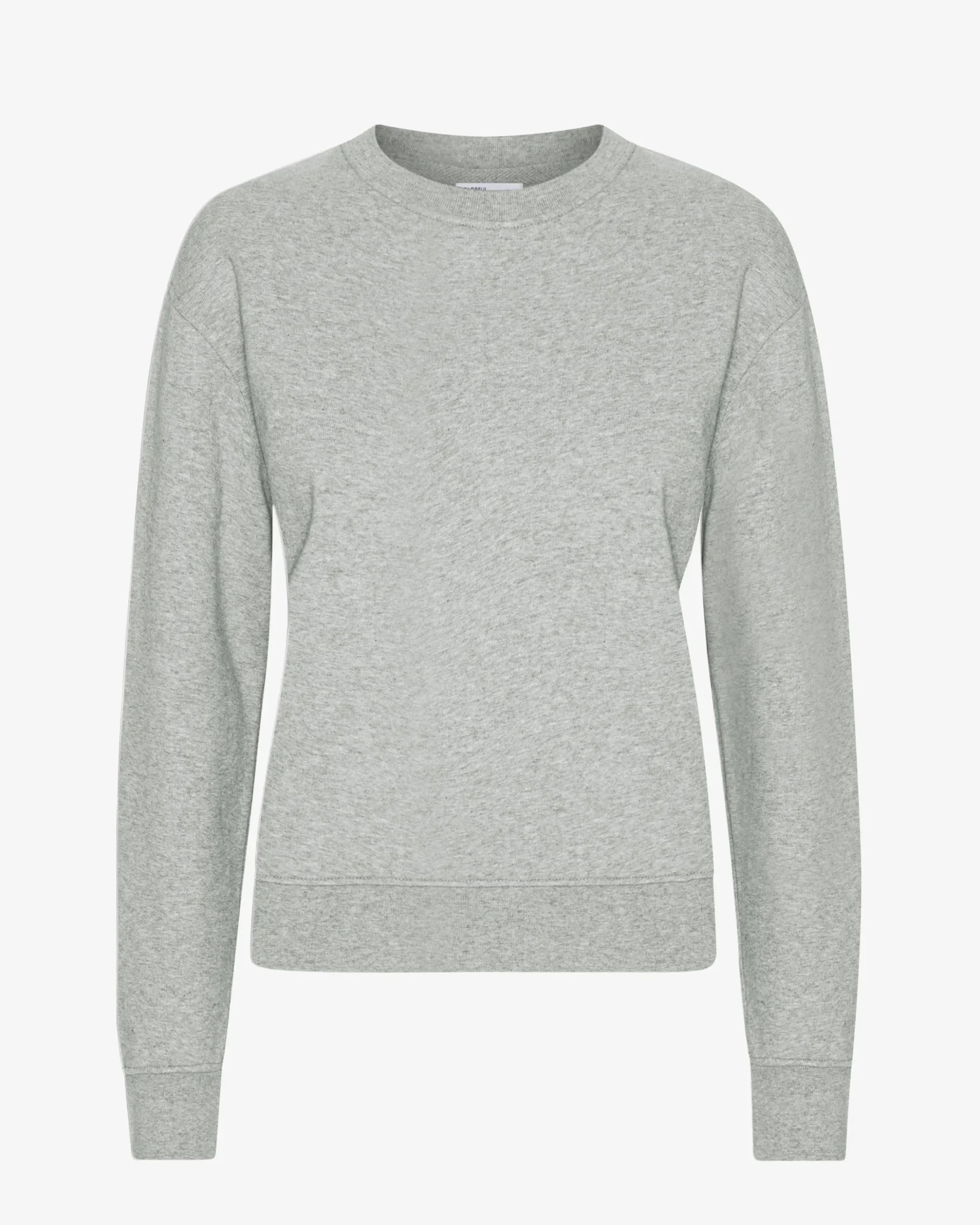 Women Classic Organic Crew - Heather Grey