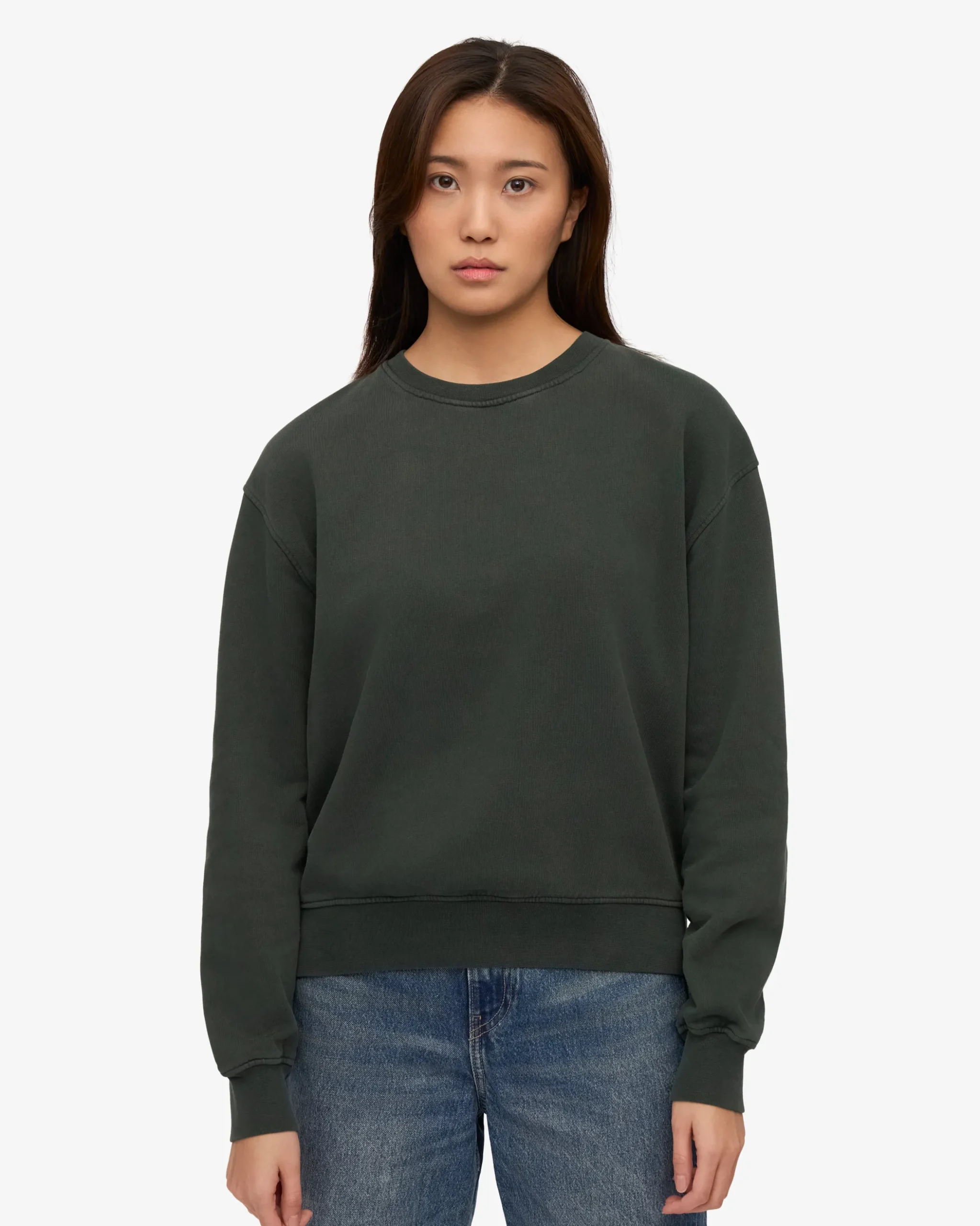 Women Classic Organic Crew - Midnight Forest