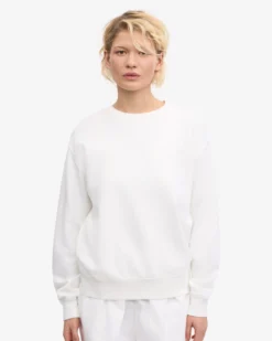 Women Classic Organic Crew - Optical White
