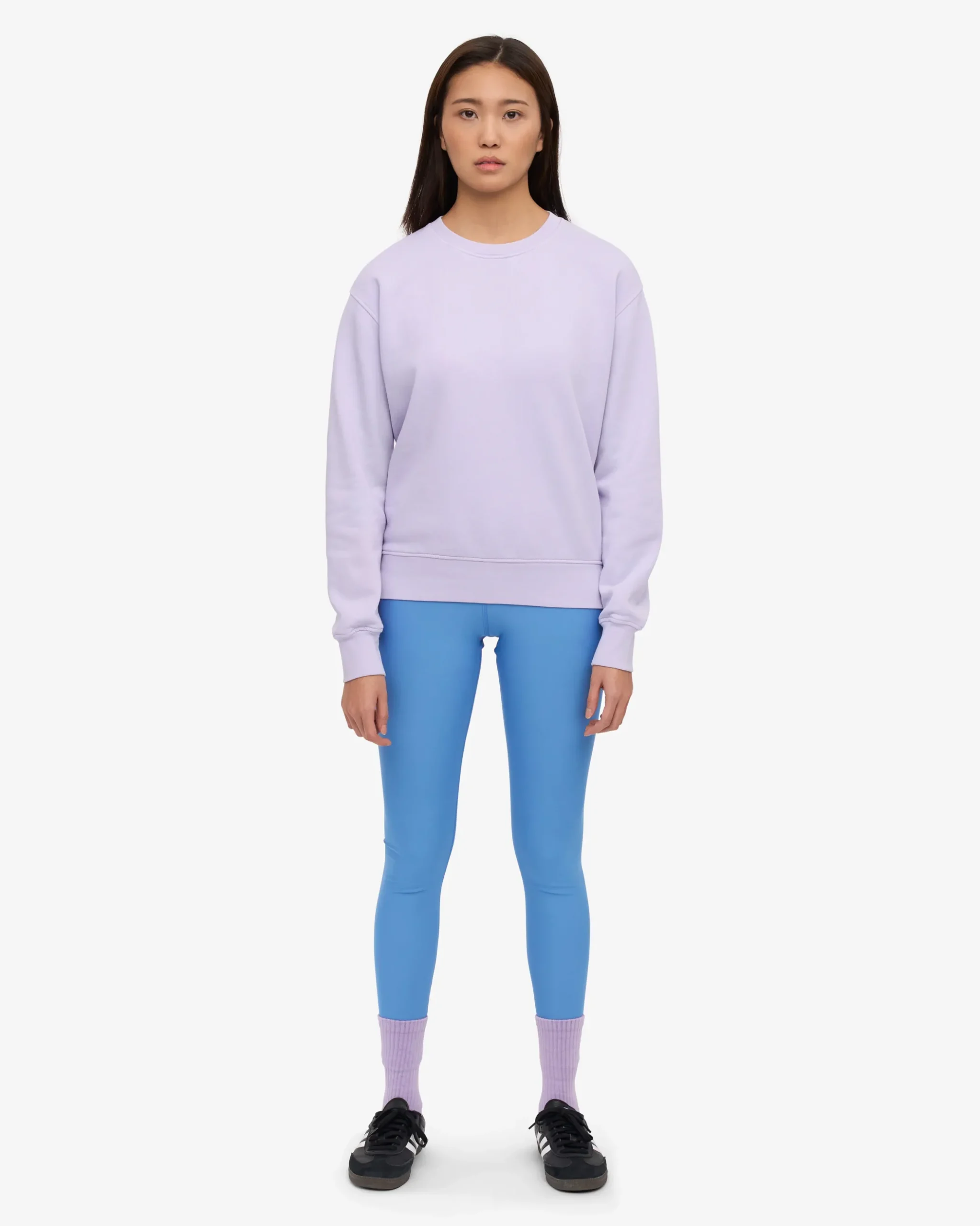 Women Classic Organic Crew - Soft Lavender