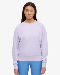 Women Classic Organic Crew - Soft Lavender