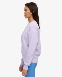 Women Classic Organic Crew - Soft Lavender