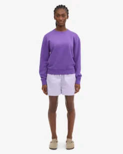 Women Classic Organic Crew - Ultra Violet