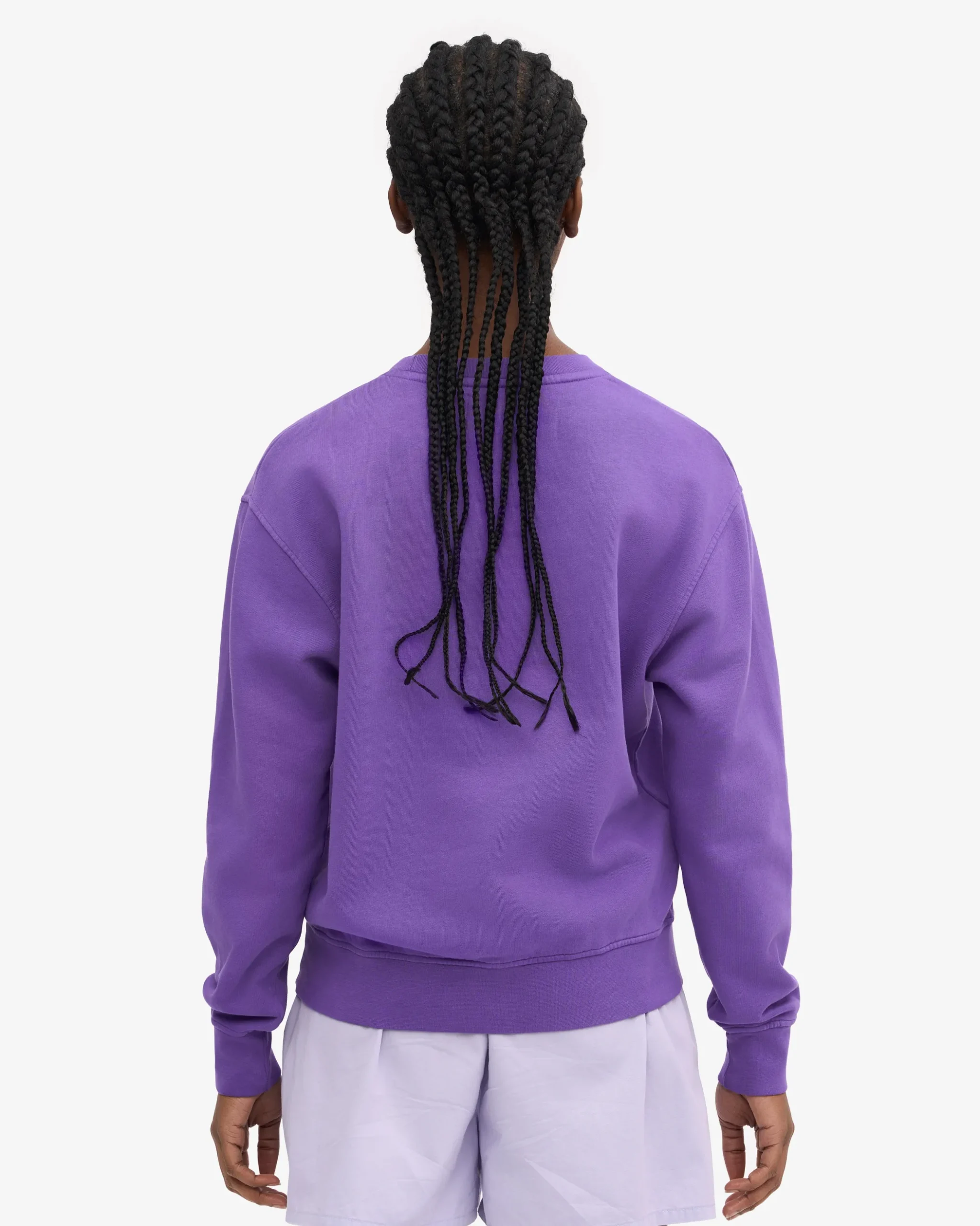 Women Classic Organic Crew - Ultra Violet
