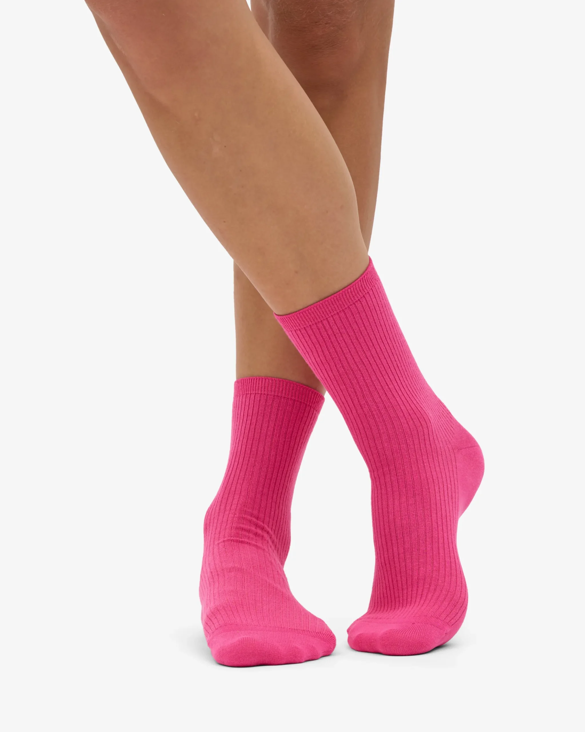 Women Classic Organic Sock - Bubblegum Pink (3-Pack)