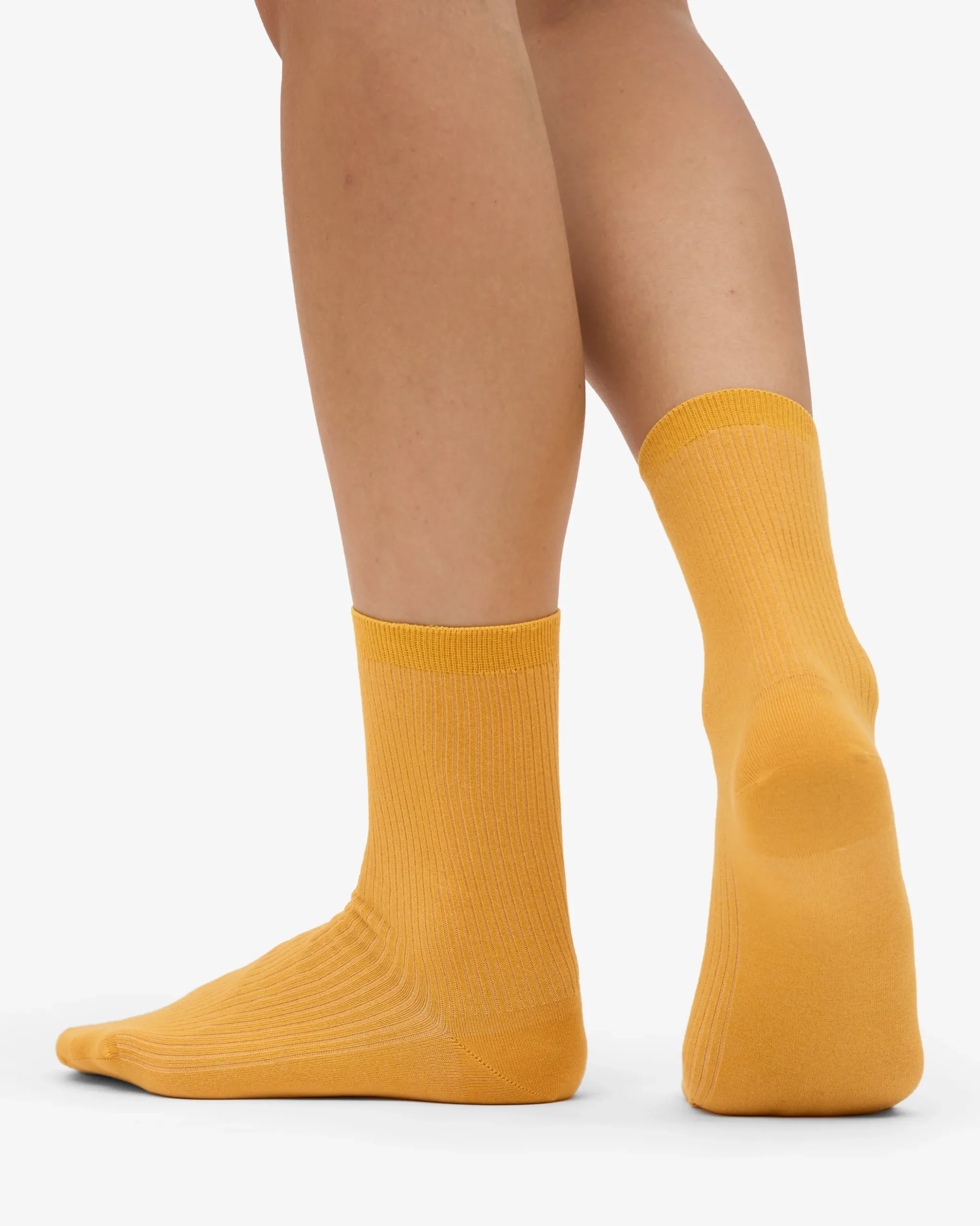 Women Classic Organic Sock - Burned Yellow (3-Pack)