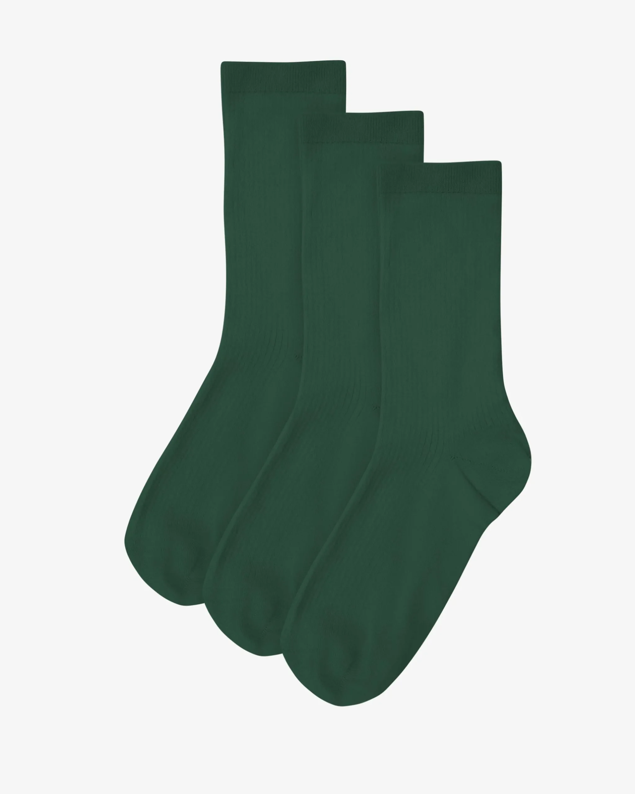 Women Classic Organic Sock - Emerald Green (3-Pack)