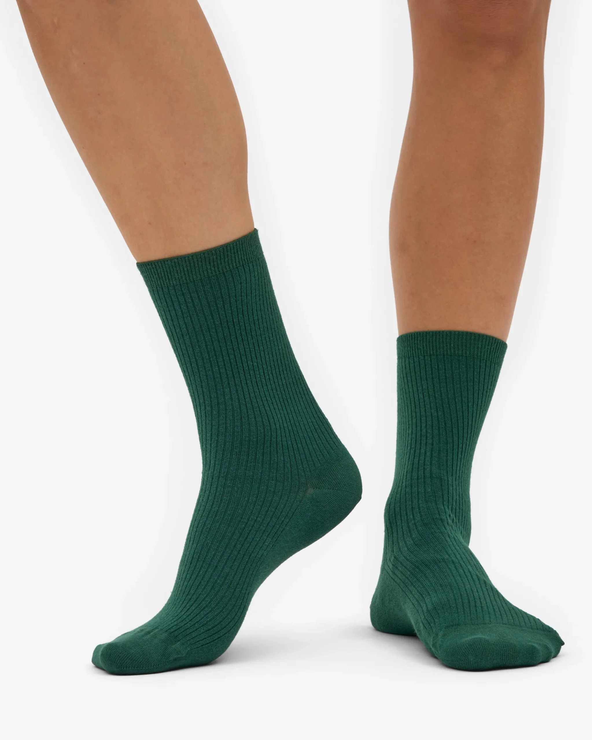 Women Classic Organic Sock - Emerald Green (3-Pack)