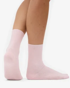 Women Classic Organic Sock - Faded Pink (3-Pack)
