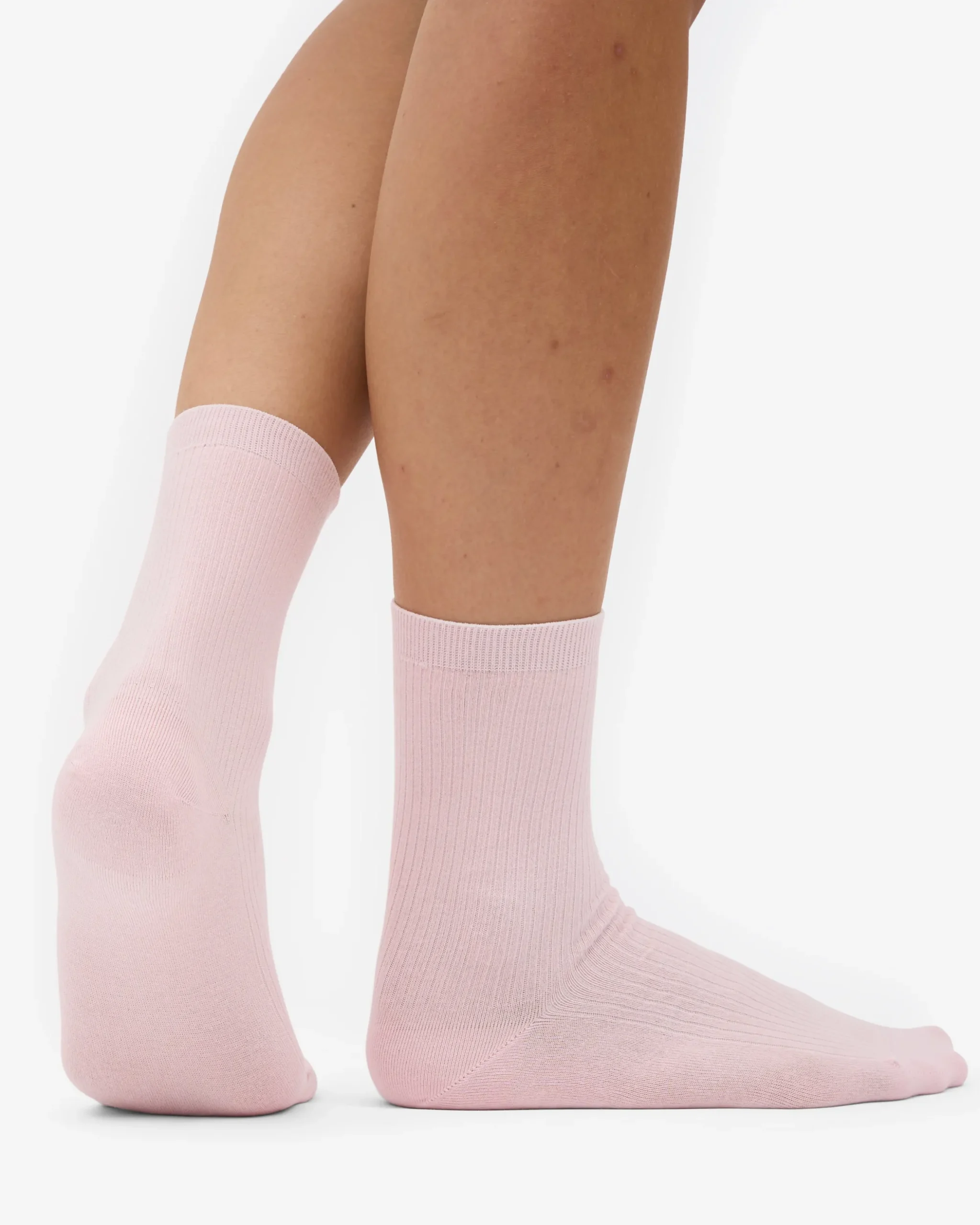 Women Classic Organic Sock - Faded Pink (3-Pack)