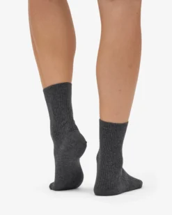 Women Classic Organic Sock - Lava Grey
