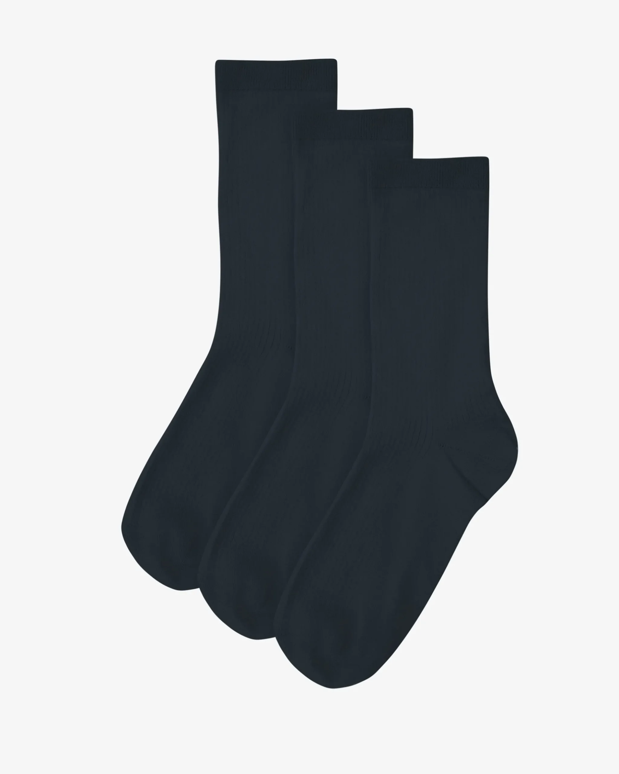 Women Classic Organic Sock - Navy Blue (3-Pack)