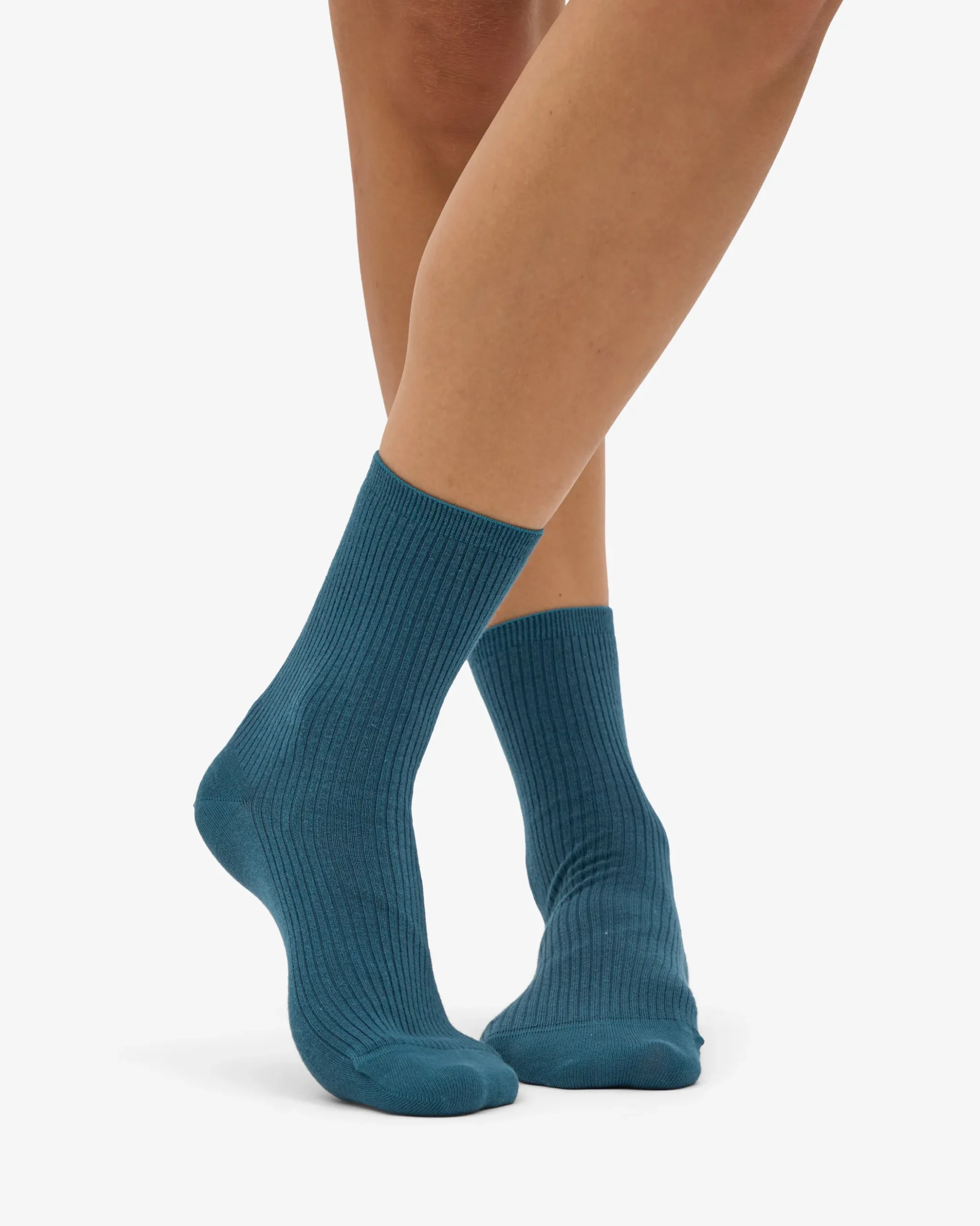 Women Classic Organic Sock - Ocean Green (3-Pack)