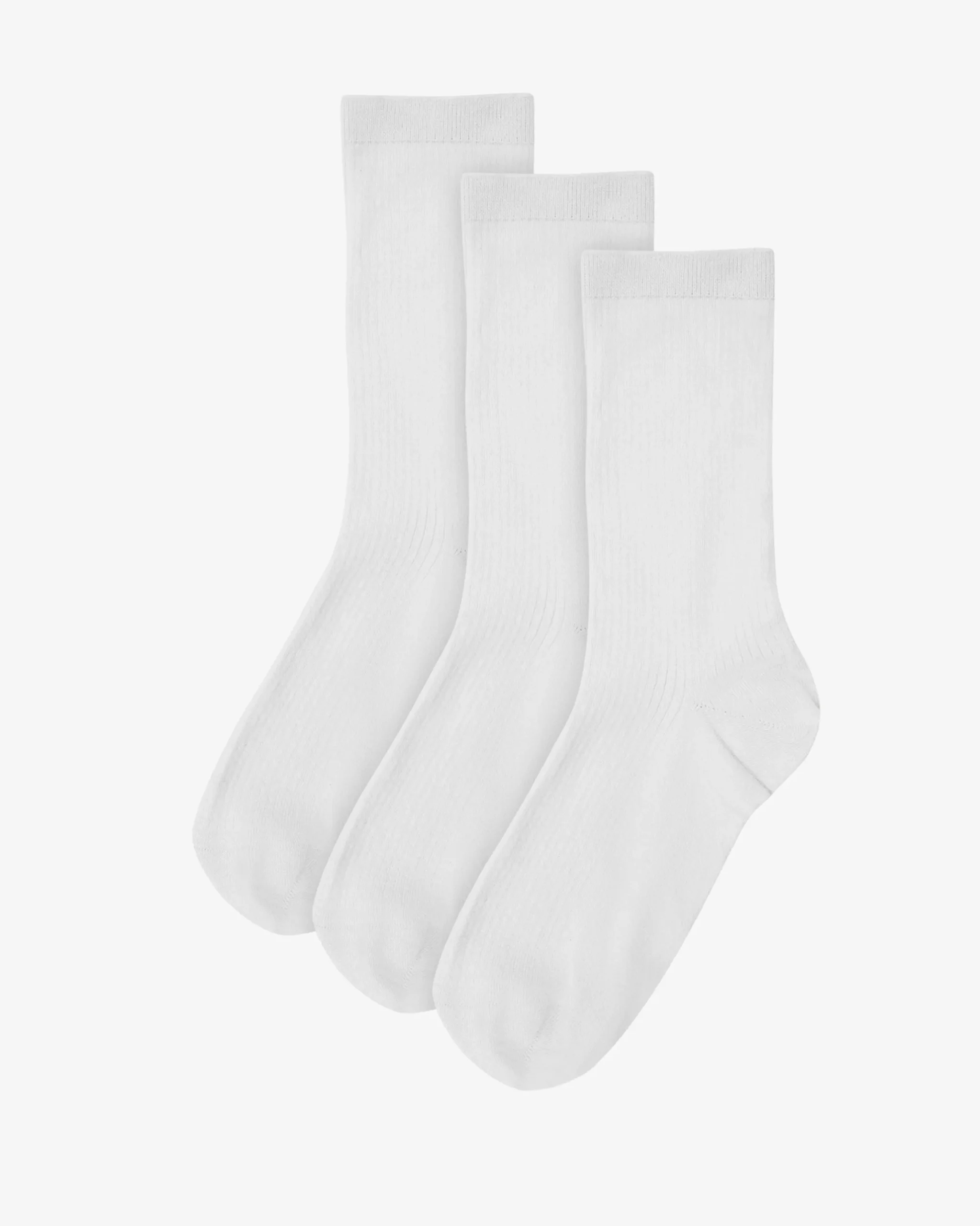 Women Classic Organic Sock - Optical White (3-Pack)