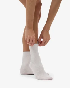 Women Classic Organic Sock - Optical White