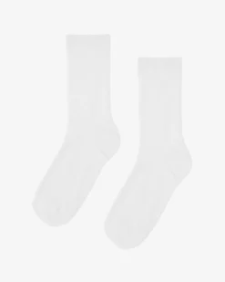 Women Classic Organic Sock - Optical White