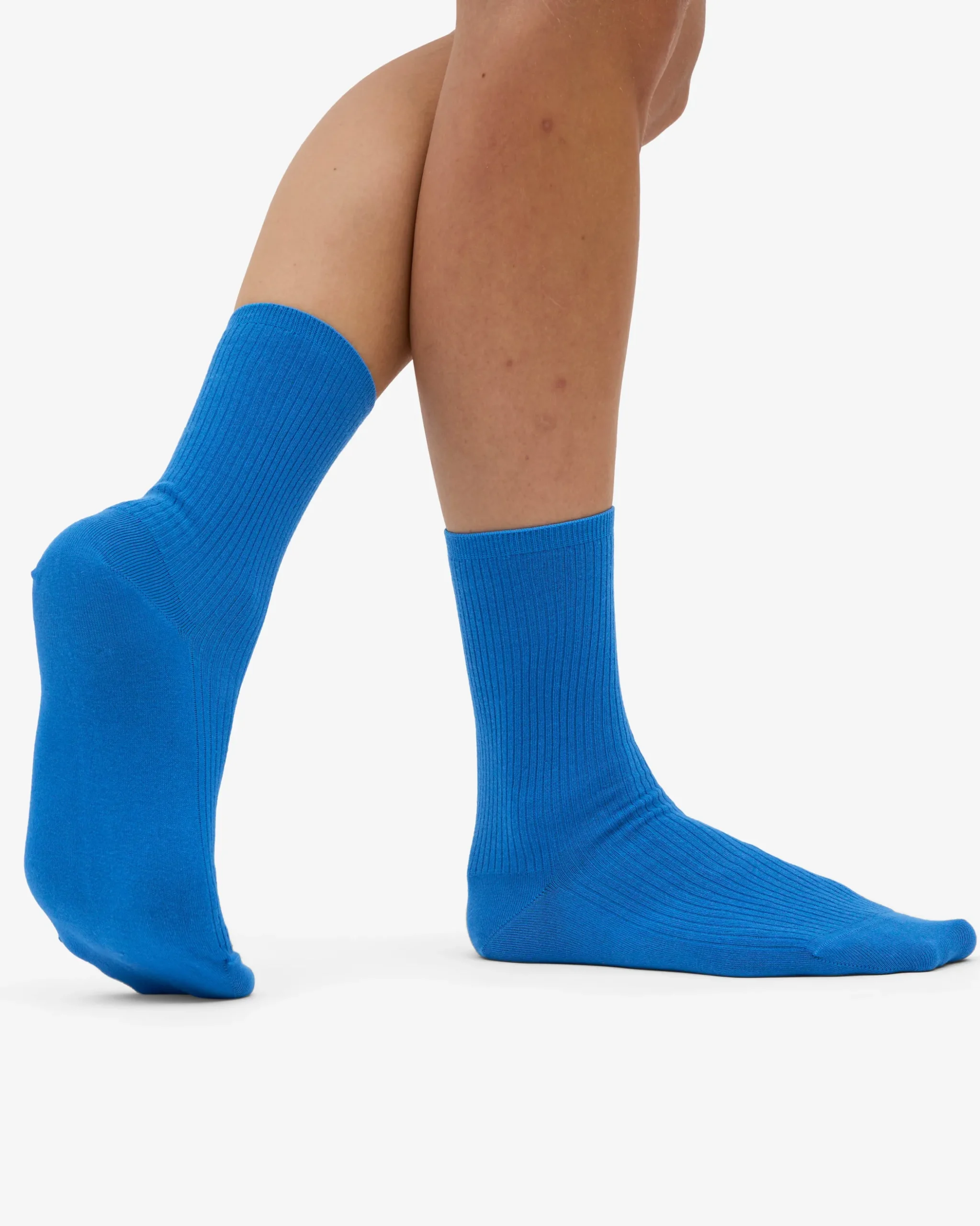 Women Classic Organic Sock - Pacific Blue (3-Pack)
