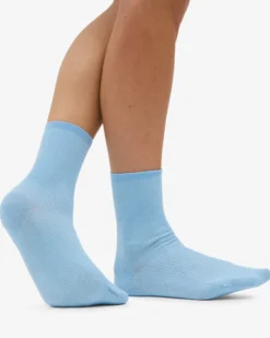 Women Classic Organic Sock - Seaside Blue (3-Pack)