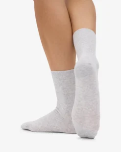 Women Classic Organic Sock - Snow Melange (3-Pack)