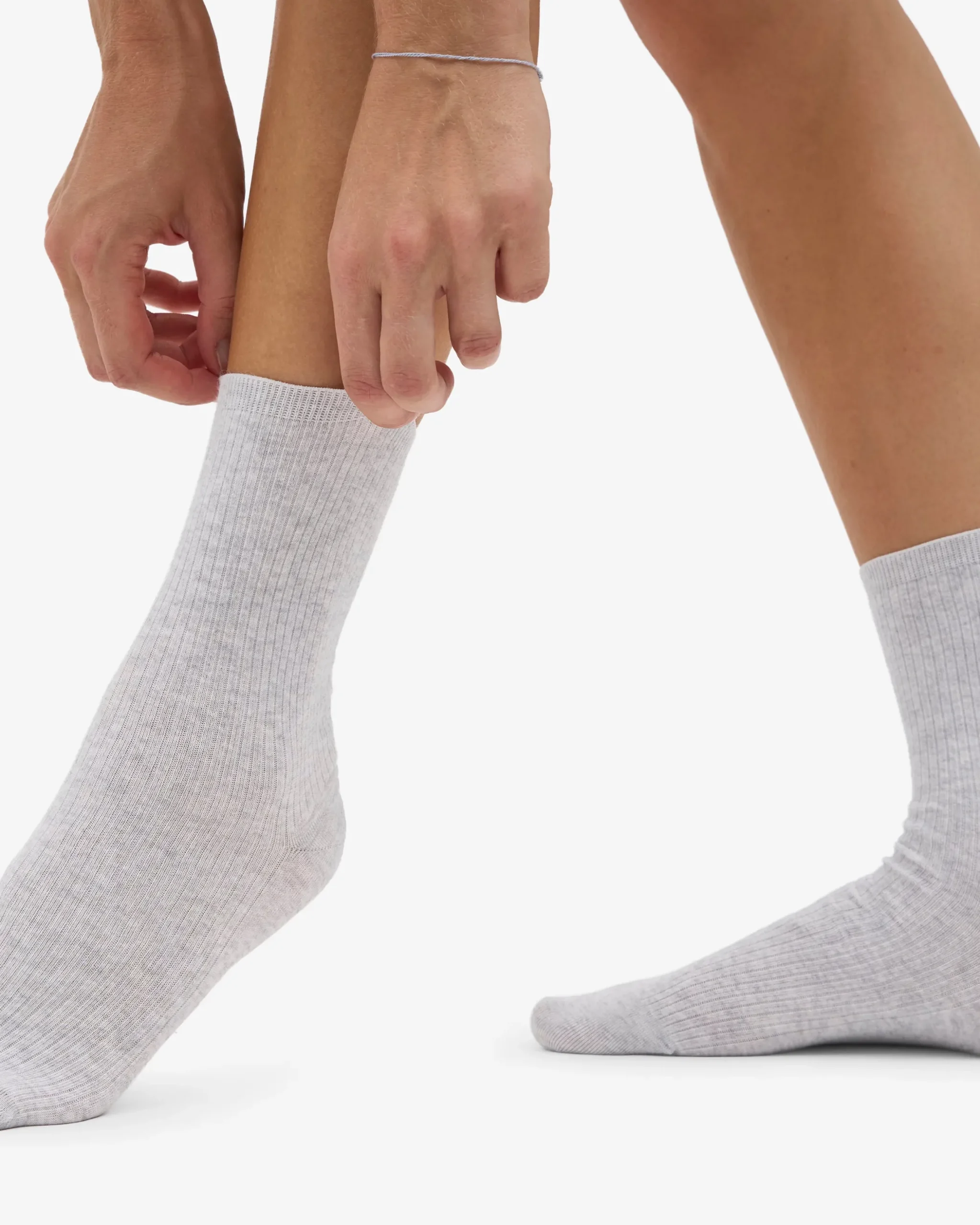 Women Classic Organic Sock - Snow Melange