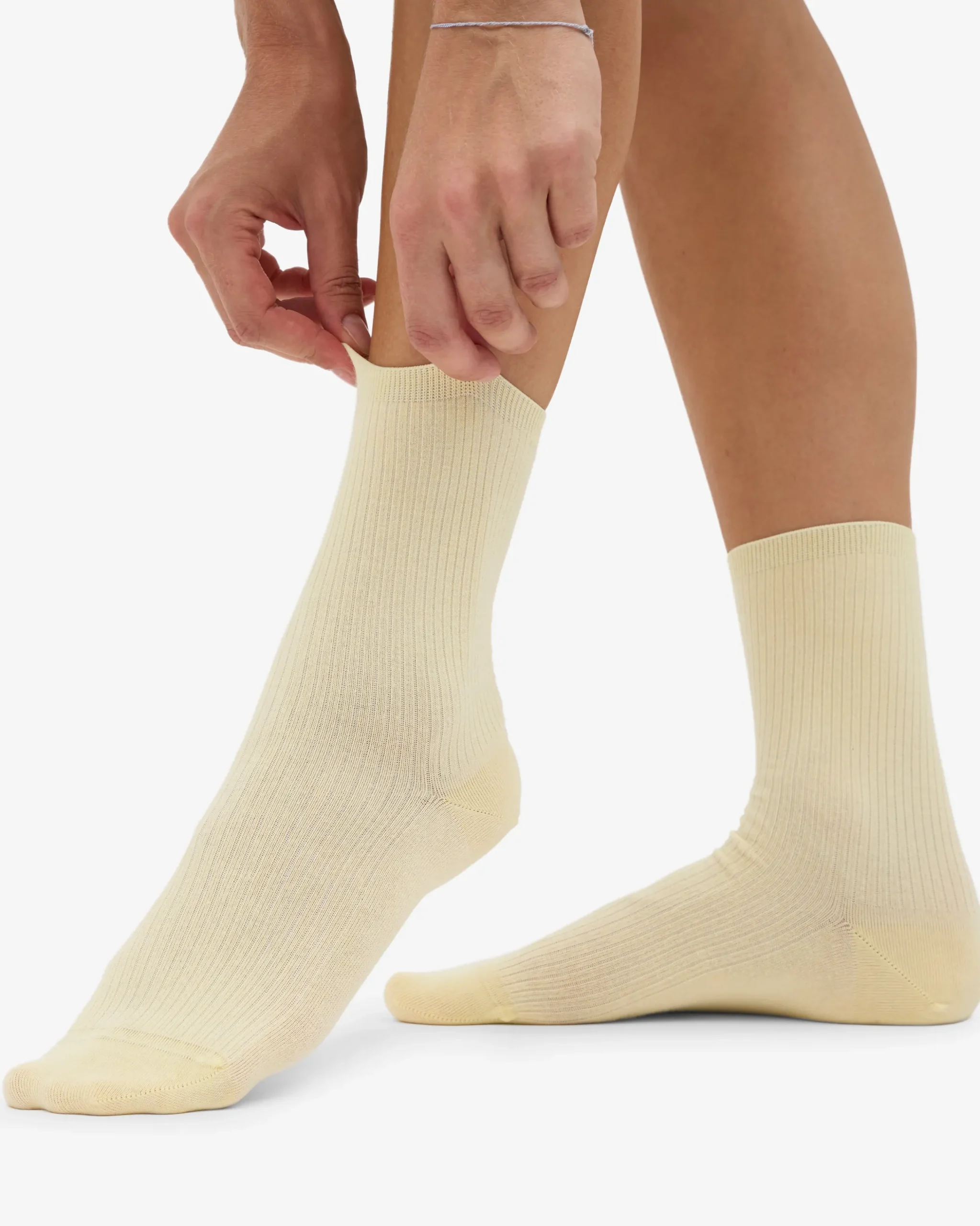Women Classic Organic Sock - Soft Yellow