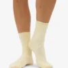 Women Classic Organic Sock - Soft Yellow (3-Pack)