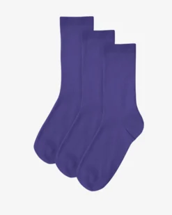 Women Classic Organic Sock - Ultra Violet (3-Pack)