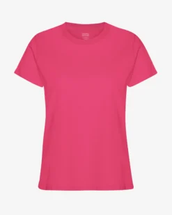Women Light Organic Tee - Bubblegum Pink