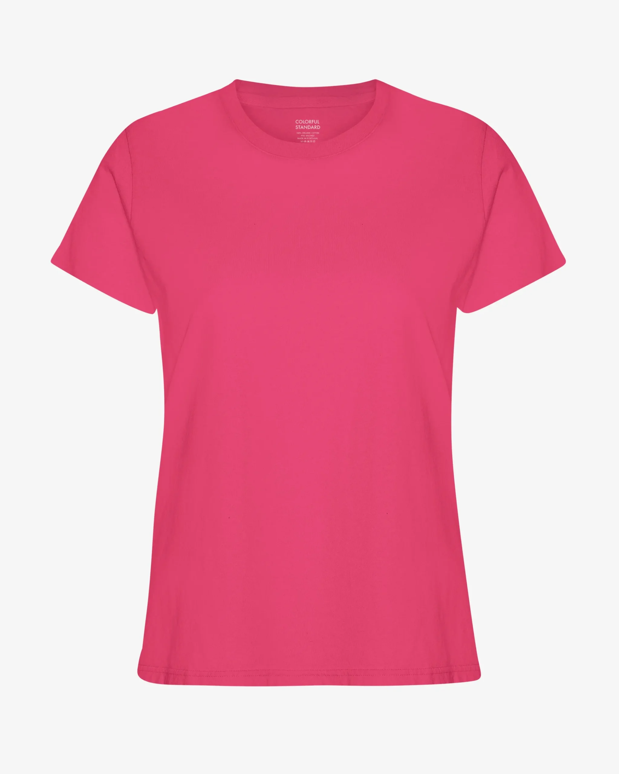 Women Light Organic Tee - Bubblegum Pink