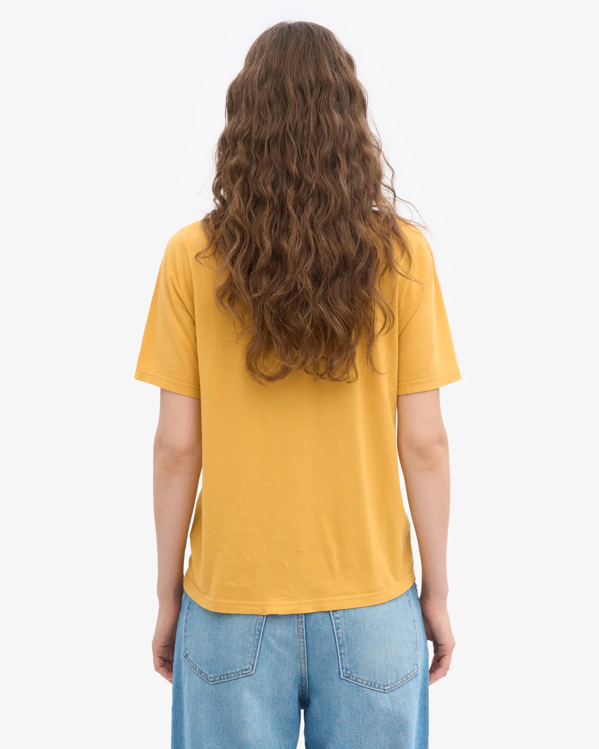 Women Light Organic Tee - Burned Yellow